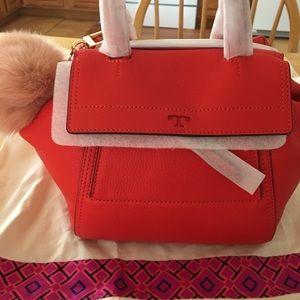 Tory Burch small half moon satchel